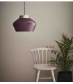 KOM ceiling lamp in steel 1 bulb