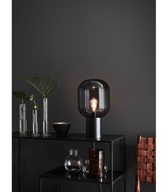 BROOKLYN table lamp black 1 bulb