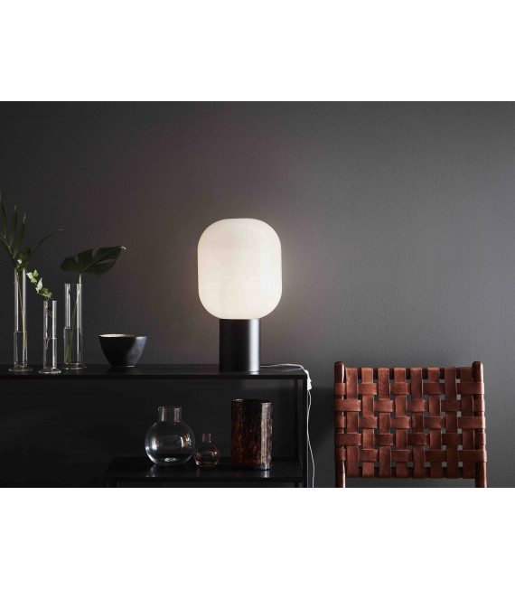 BROOKLYN Tischlampe schwarz 1 Glühbirne