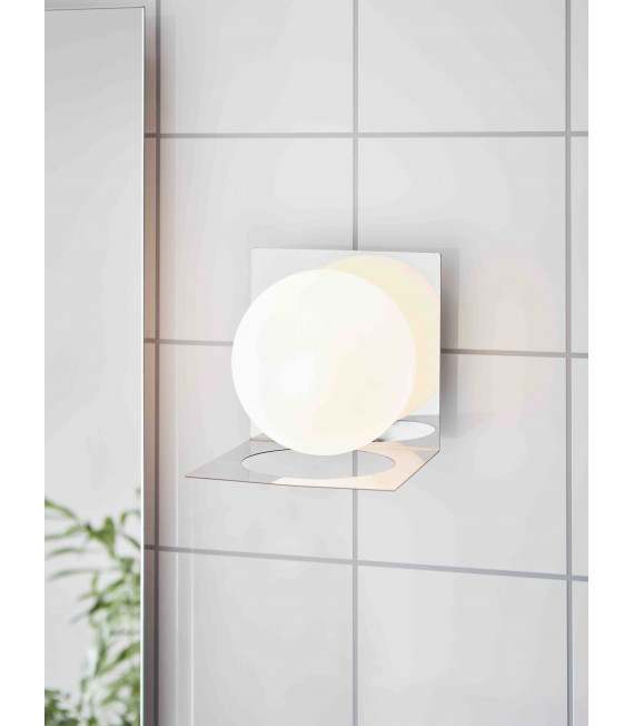 ZENIT bathroom wall light chrome 1 bulb
