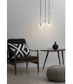 ROCKFORD chrome ceiling light 3 bulbs