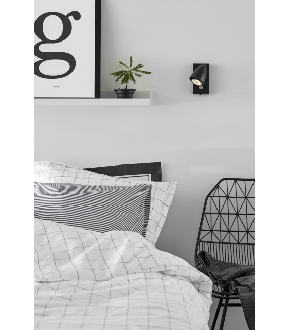 Applique murale CIRO Noire 1 ampoule