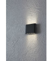 Gray ARION garden wall light