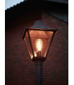 Lampadaire de jardin DANDY Noir 1 ampoule