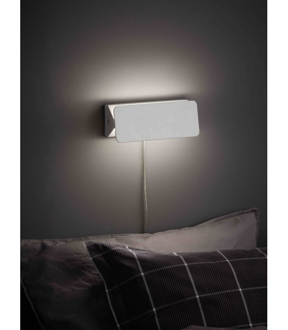 Lampada da parete bianca CARD 1 lampadina
