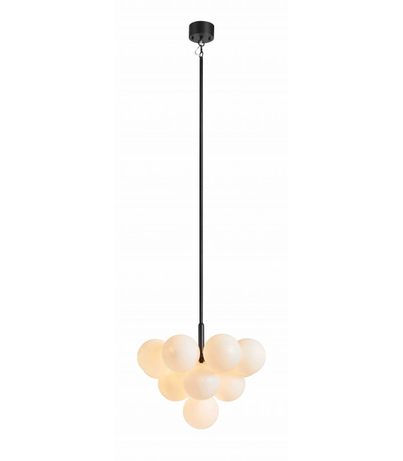 MERLOT Ceiling Light Black 13 bulbs