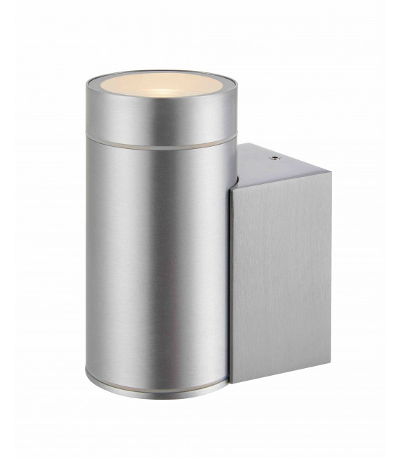 PIPE alumium 1-bulb garden wall light