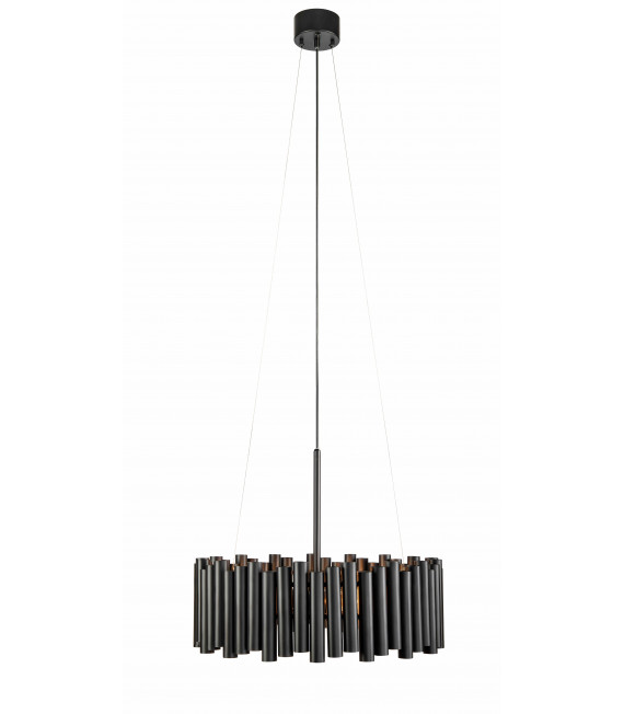 LEVEL plafoniera nera 3 lampadine