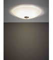 POLAR ceiling light in steel 3 bulbs