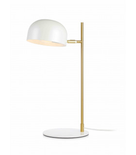Lampada da tavolo POSE In ottone spazzolato 1 lampadina