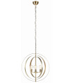 Plafonnier ORBIT antique 3 ampoules