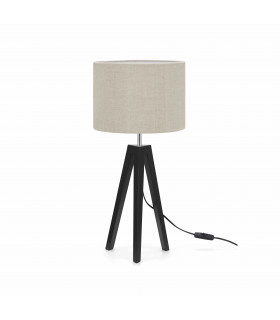 Table lamp LUNDEN Black 1 bulb