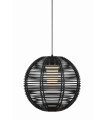 Garden ceiling light SAGE Black 1 bulb