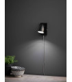 Applique murale CIRO Noire 1 ampoule