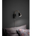 CIRO Black wall light 1 bulb