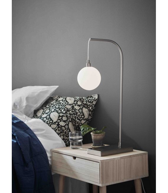Lampe de table BUDDY en acier 1 ampoule