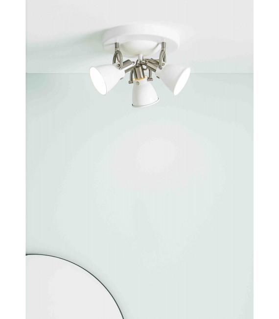 Plafonnier ALTON Blanc 3 ampoules