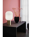 Lampe de table BROOKLYN Laiton brossé 1 ampoule