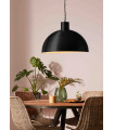 Plafonnier EKELUND XL Noir 1 ampoule