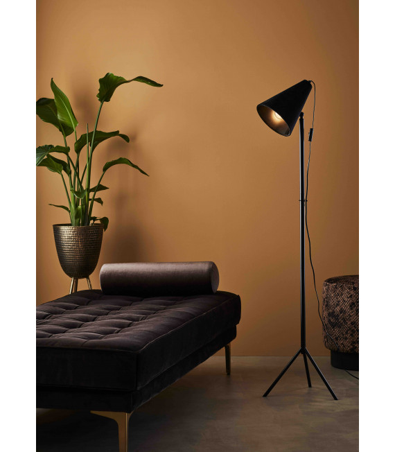 Lampadaire CILLA Noir 1 ampoule