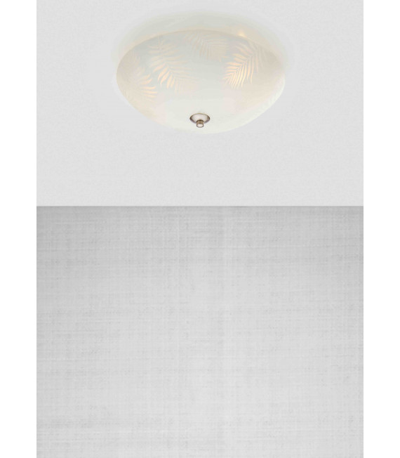 BLAD 43 ceiling light in steel 3 bulbs