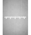 Plafonnier TORINO Blanc 5 ampoules