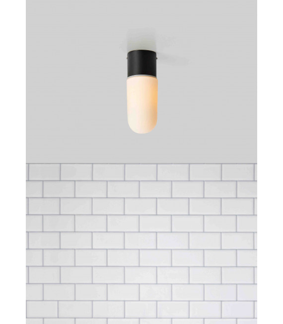 Plafonnier de salle de bains ZEN Noir 1 ampoule