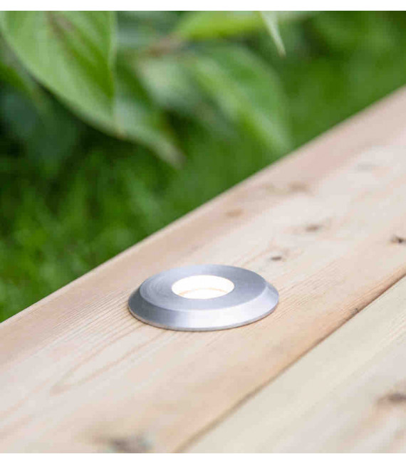 Jardín spot GARDEN24 en aluminio 1 bombilla