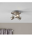 Plafonnier HYSSNA LED en acier 3 ampoules