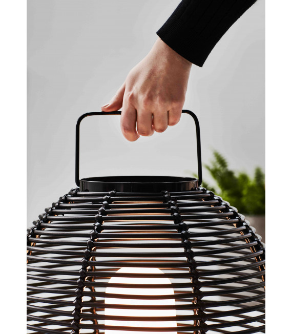 Lampe de table de jardin SAGE Noire 1 ampoule