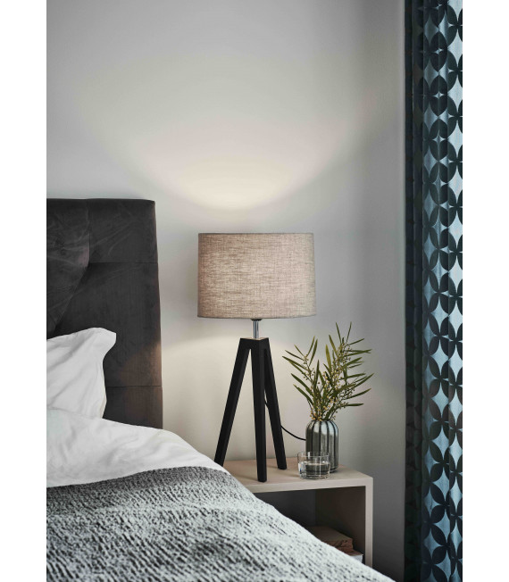 Table lamp LUNDEN Black 1 bulb