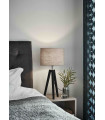 Lampe de table LUNDEN Noire 1 ampoule