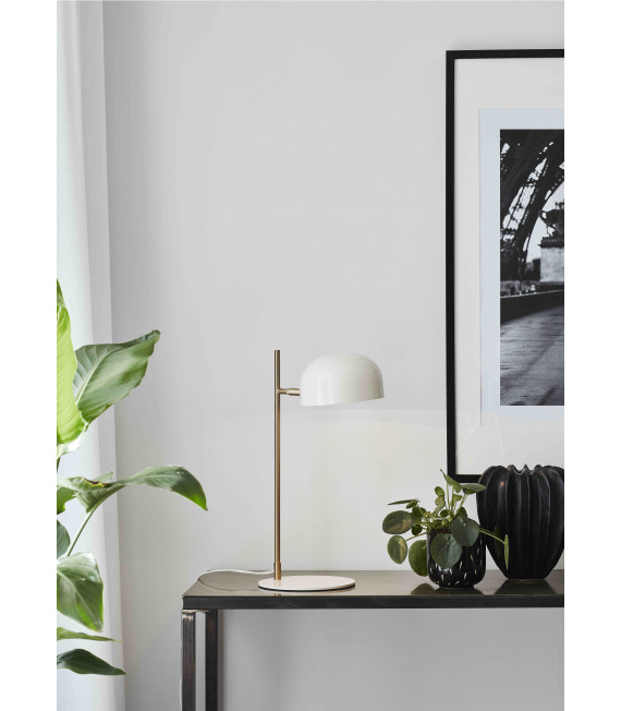 Lampe de table POSE Laiton brossé 1 ampoule