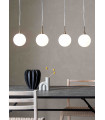 QUATTRO XL antique ceiling light 4 bulbs