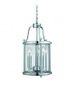 plafonnier ventilateur vintage 2 ampoules e27 max 60w brun patiné